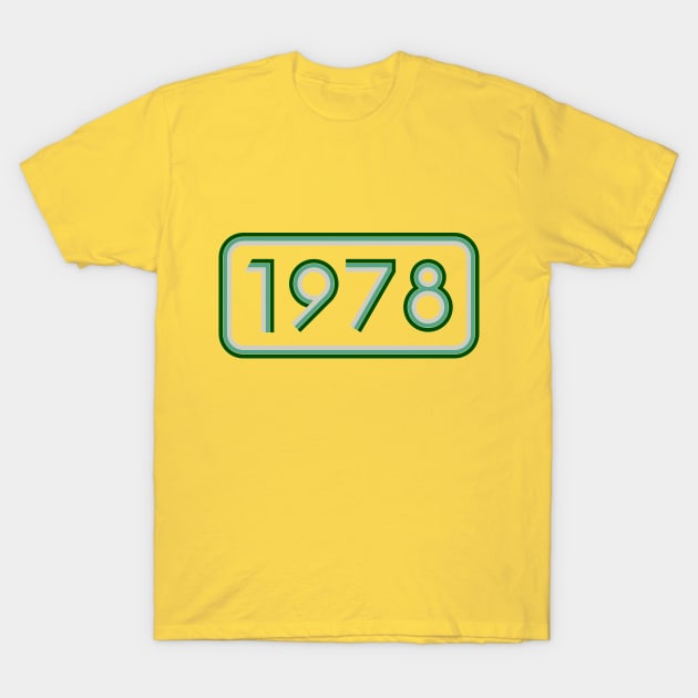 1978' T-Shirt by Cassio